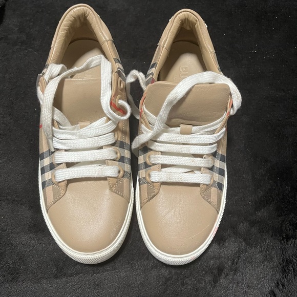 nova check pattern canvas BURBERRY SNEAKERS - Picture 2 of 3